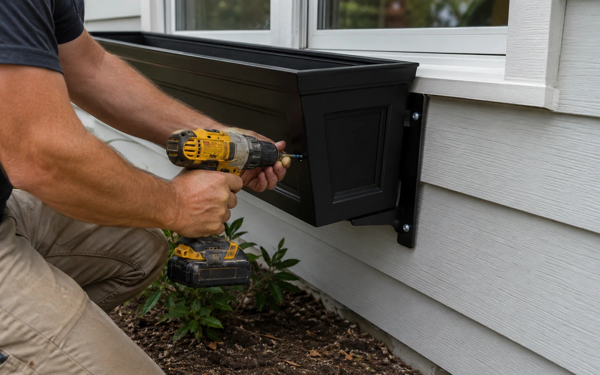 Window box installation contractor